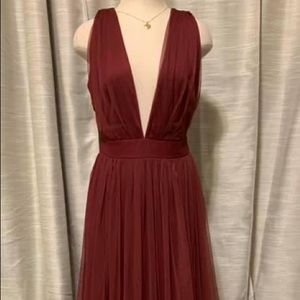 Shay a line tulle formal dress